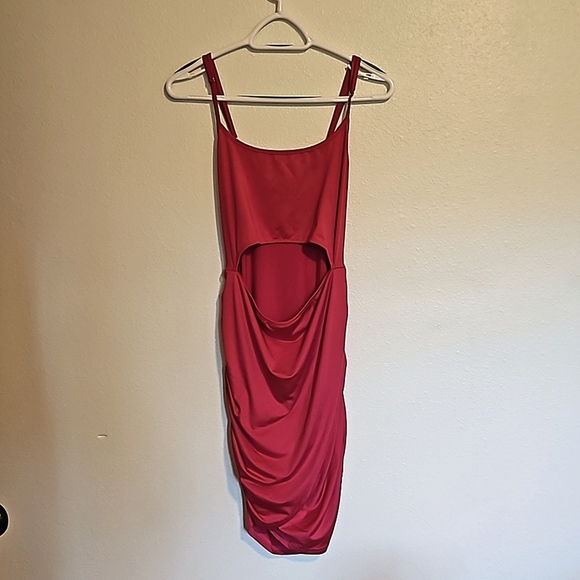 Zeagoo Sz L open midriff mini dress NWT - Picture 1 of 4